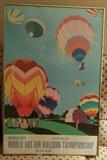 1981 Hot air Balloon Poster