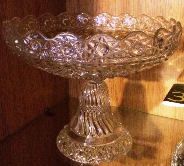 Vintage Glassware Compote