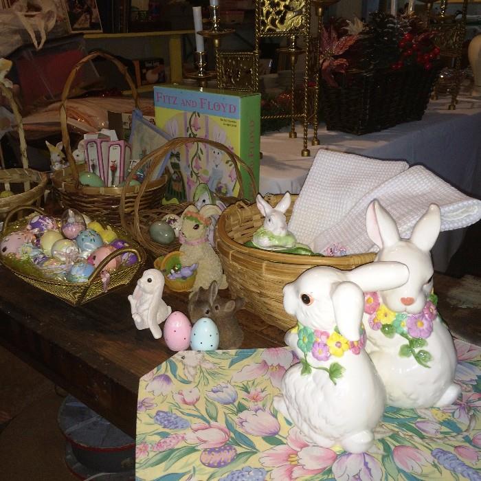 Fitz & Floyd & Others Easter Decor