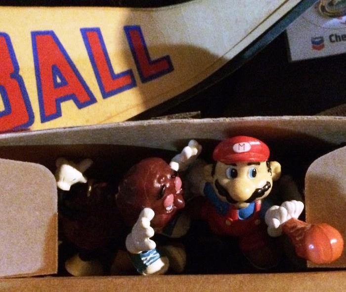 Mario Brothers & Raisins Collectible Figures