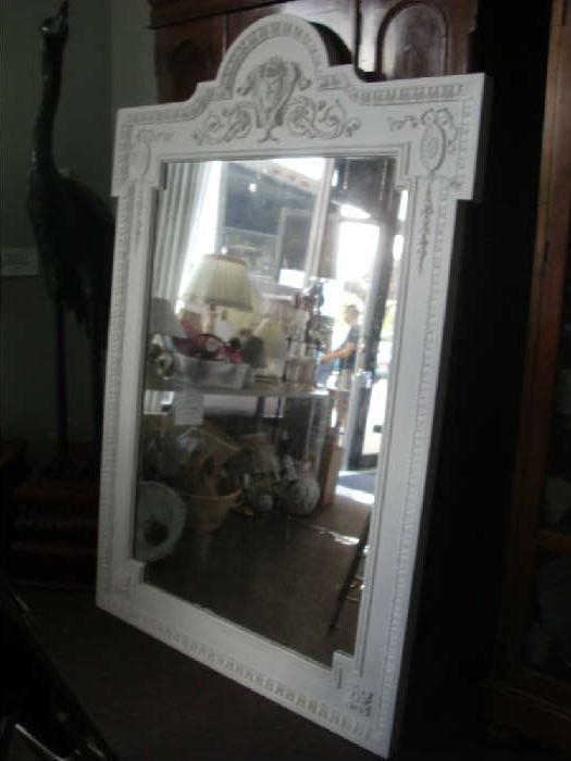 Historic Mirror from an old time Chicago Theatre!  Very large!!