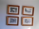 Lionel Barrymore original prints...Old Boat Works, Old Red Bank, Point Magic, Point Pleasant