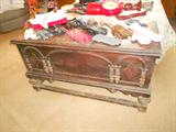 Antique chest....gloves