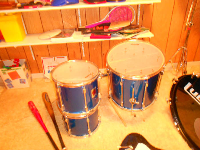 Ludwig Drum Set w/symbols, 5 pc. set!!