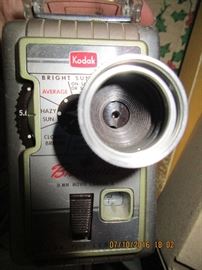 Kodak 8mm movie camera vintage