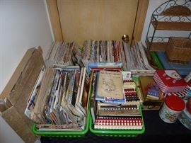 Cook books, magazinse and more