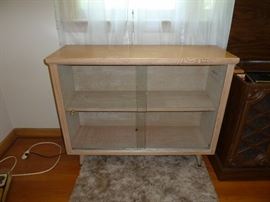 Sliding glass front bookshelf/case