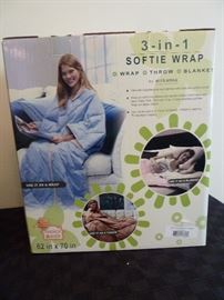 wrap, throw, blanket 3 in 1