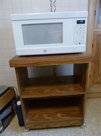Microwave & microwave stand
