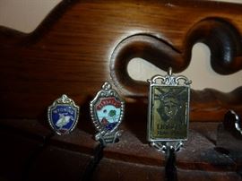 Spoon collection and wall display shelf