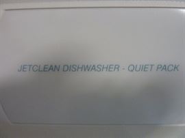 Portable Maytag Jet Clean Dishwasher with Wood counter top