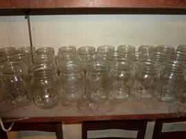 mason jars, ball jars