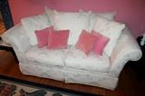 Upholstered loveseat