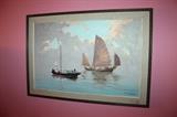 1960's David Cheng Hong Kong painting