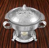 Hammered Aluminum Chafing Dish  19.50
