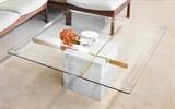 1970's Artedi Brass Glass & Marble Cocktail Table 675.00
