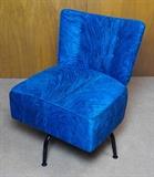 1950's Modern Swivel Slipper Chair (fresh upholstery)  375.00
