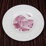 SMU Dallas Hall Wedgwood Plate  19.50
