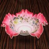 Hand Painted Antique Wedding Basket/Bowl (10.5")  45.00

