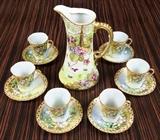 1920's Japanese Chocolate Set w/6 Cups & Saucers  60.00

