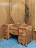 Waterfall Deco Vanity w/Mirror & Bench  375.00
