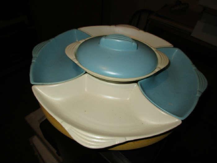 USA Pottery Chip and Dip