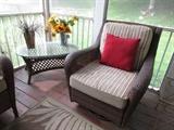 Rattan Swivel Rocker
