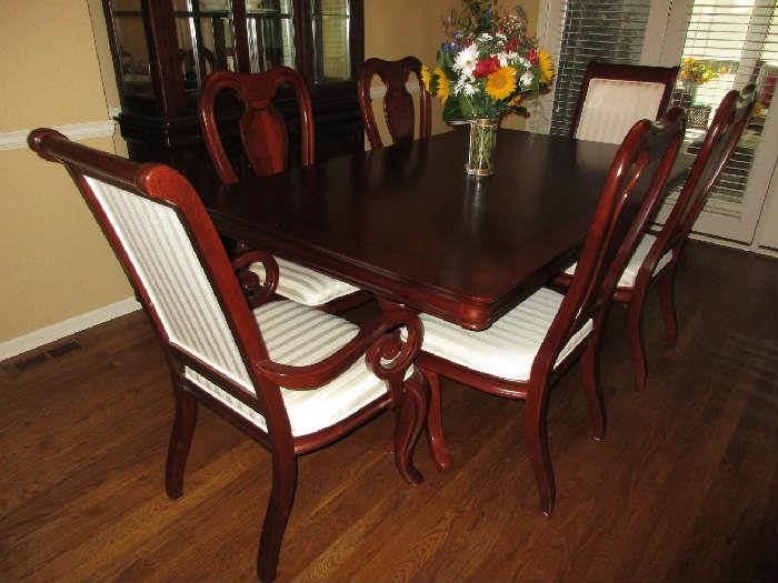 Formal Cherry Dining Table 