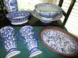 Blue/White Collectible Pottery