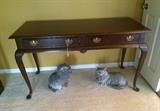 Queen Anne desk / side table 
Drexel! 