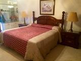 Awesome,  Bassett bedroom set!  King bed, Two end tables, & the dresser with hutch.   A Must see Set. 