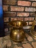 Brass spittoon 