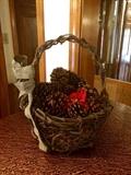 Basket deco