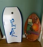 Two Slick Lizzard skim boards 