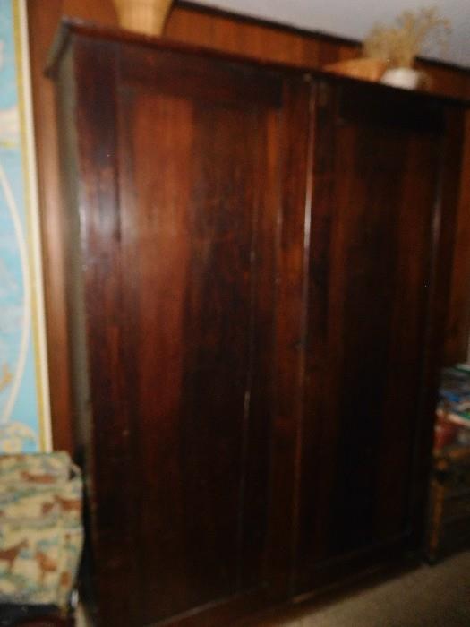 Old farmhouse armoire
