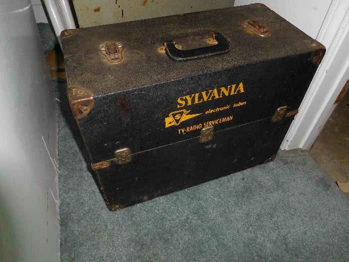 Radio tube salesman box