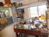 Workshop full of tools & supplies