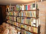 Huge barley twist bookshelf