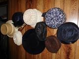 Lots of vintage hats