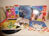Many children's 45 records