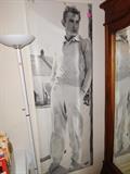 7 ft. James Dean poster