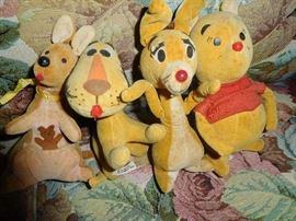 Vintage Walt Disney stuffed animals