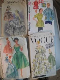 Hundreds of vintage patterns....