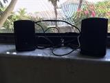 2 small speakers