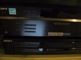 Sony High power amplifier and Sony 5 Disc player