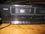 Teac W-350 stereo double cassette deck
