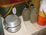 Camping equipment - mess kits & canteens