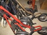 3 wheel walking carts
