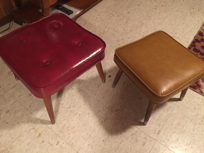 vintage stools in great shape