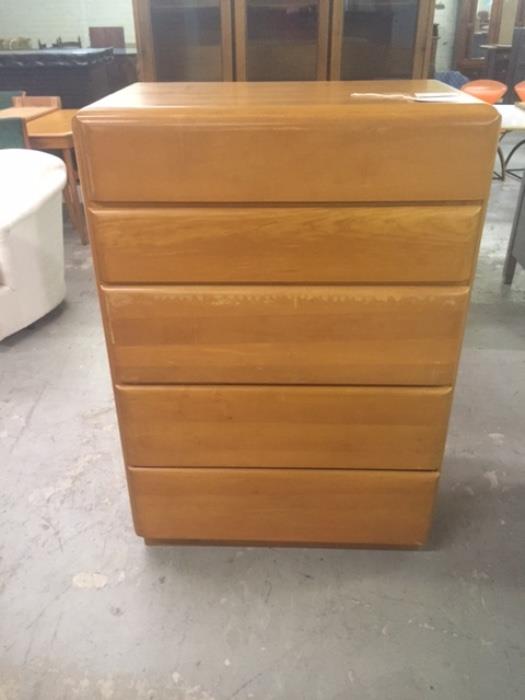 $185. Wood chest of drawers